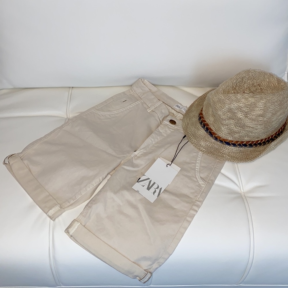 𝗡𝗪𝗧 𝗭𝗮𝗿𝗮 • Chino-Style Bermuda Shorts